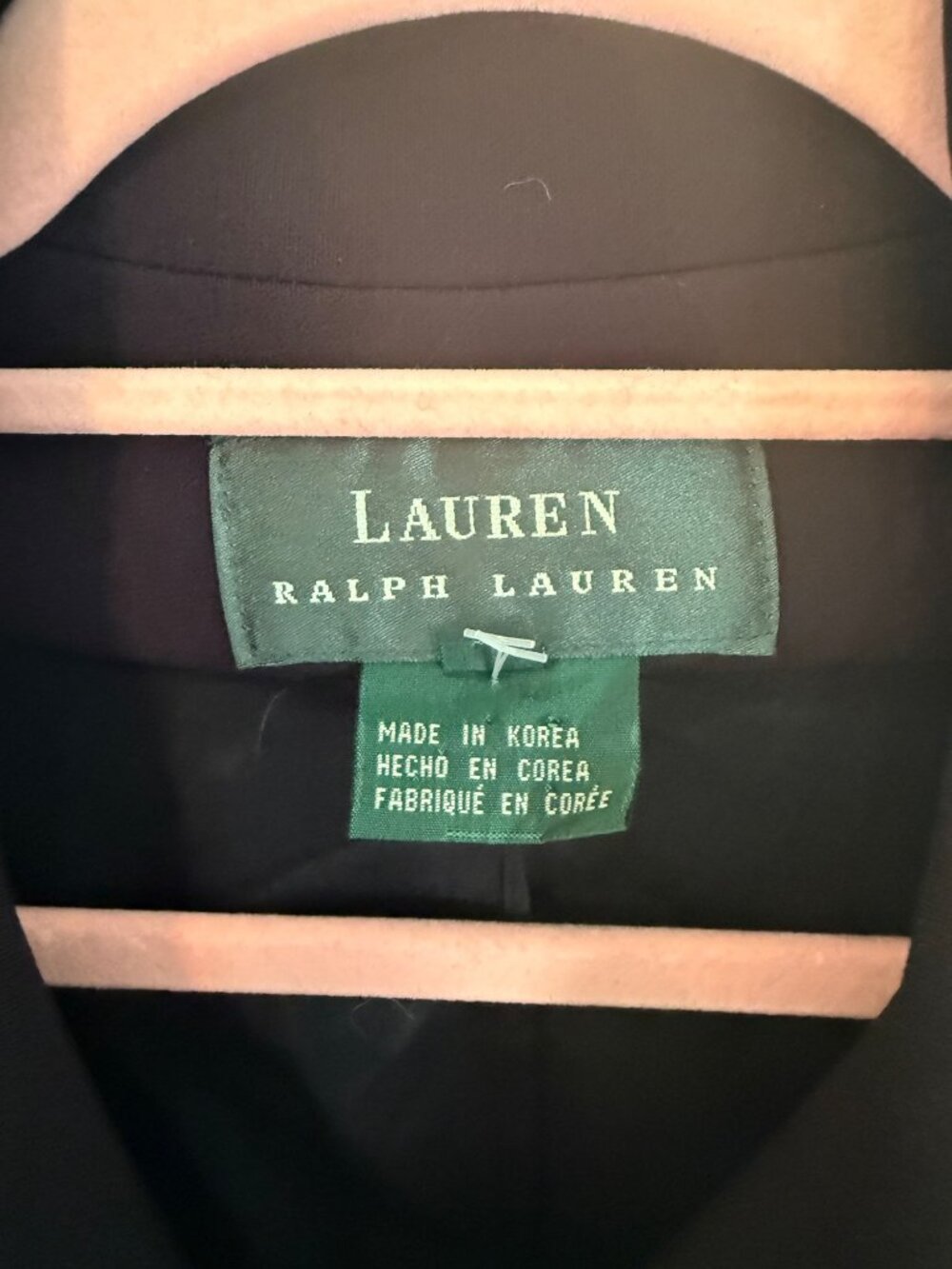 Lauren Ralph Lauren Black 4 Button Women's Career Wear Blazer Size 14 - Picture 3 of 6